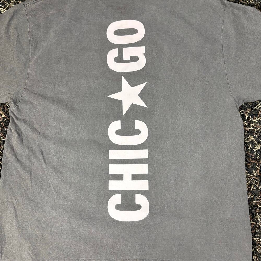 Beyonce Chicago Exclusive T Shirt XXL Grey Cowboy Carter Tour Merch‎ NEW - Picture 4 of 5